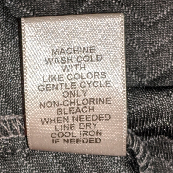 JPR Women's Grey Button Down Top Size Large - Picture 3 of 6